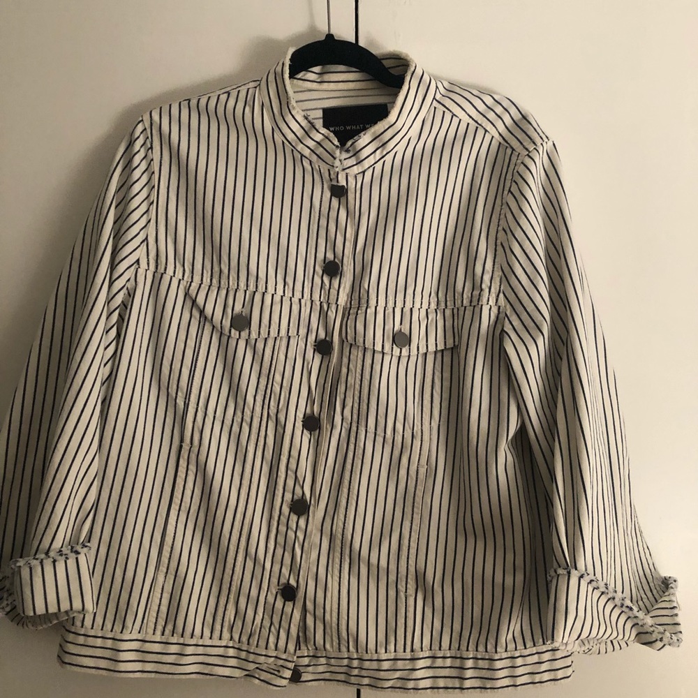 Striped Jacket Medium